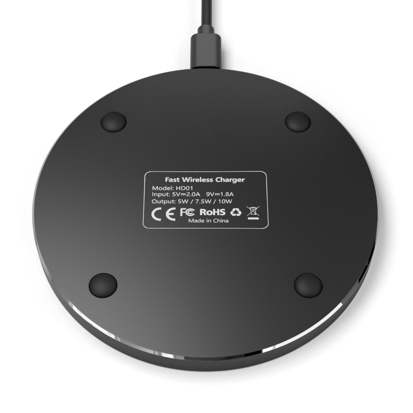 Wireless Pike Charger Black And White